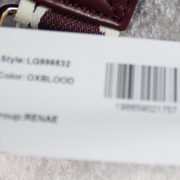 GUESS Renae Mini Backpack in Oxblood with Matching Coin Pouch – NWT - Picture 15 of 15